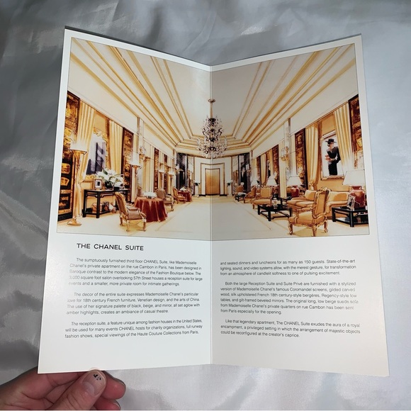 RARE! vintage 1996 CHANEL marketing ephemera BOX SET for NYC Flagship Store - Picture 11 of 12